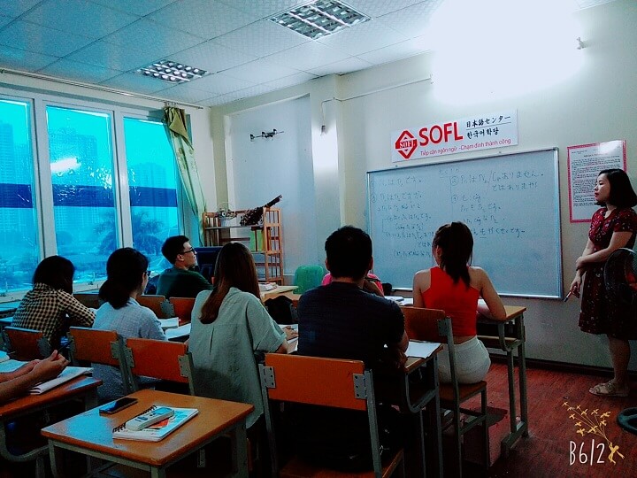 Lớp luyện thi năng lực tiếng Nhật tại SOFL